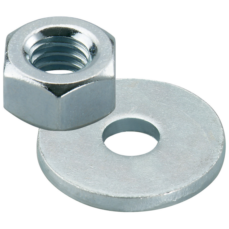 fischer Nakrętki i podkładki M 16 ocynk galwaniczny
