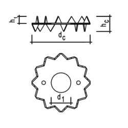 Bulldog dwustronny C1 - C5 - Simpson Strong-Tie