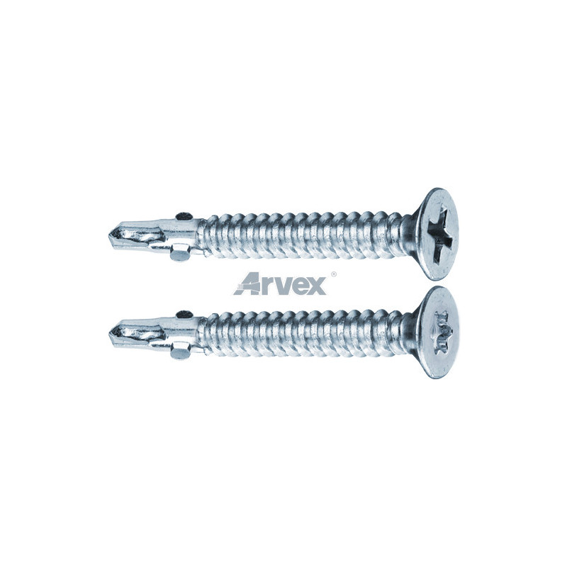BSB - blachowkręt samowiercący z frezami bocznymi, łeb stożkowy, gniazdo PH lub TX BSB - arvex