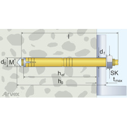 SLR - konstrukcyjny łącznik stalowy SLR - arvex